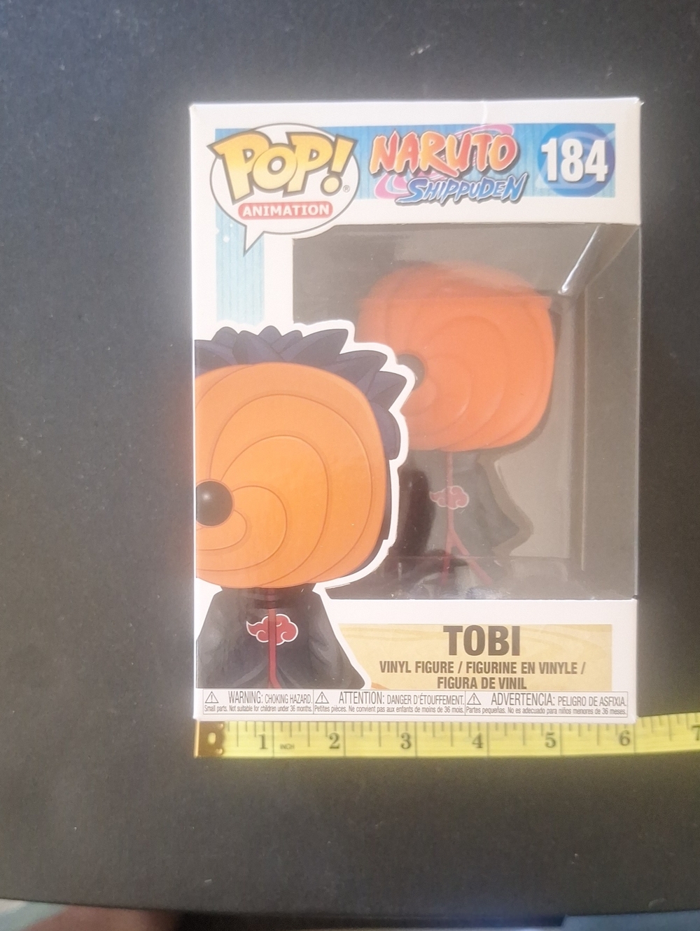 Funko Pop! Naruto Shippuden Tobi Figure - Orange & Black